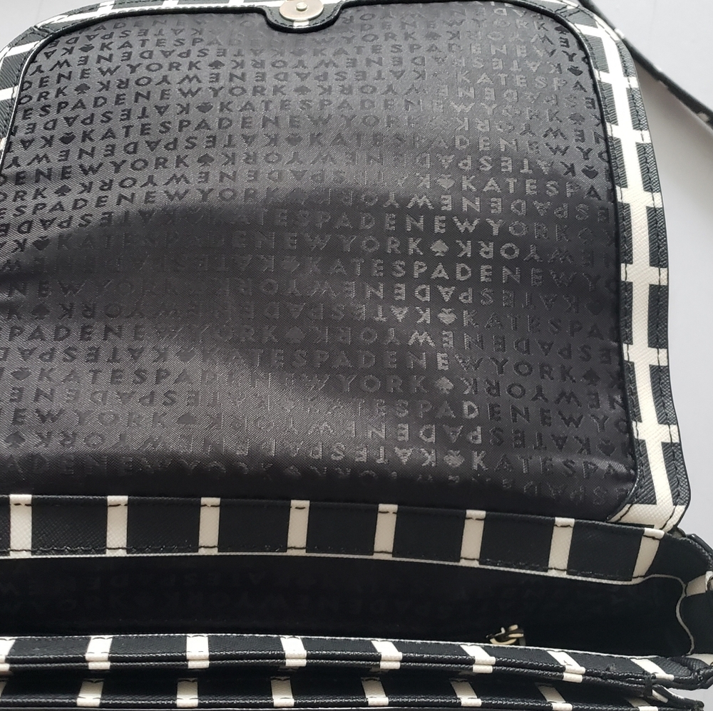 Kate Spade NWOT Saffiano Leather Crossbody Flap Bag NEVER USED. - Picture 6 of 13